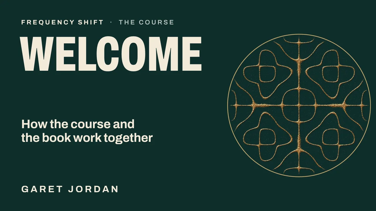 Frequency Shift, the course: Welcome, with Garet Jordan